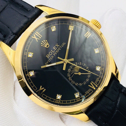 OYSTER PERPETUAL 41 MOONPHASE GOLD CASE