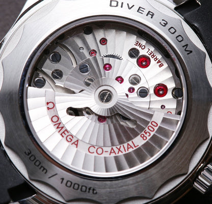 SEAMASTER DIVER 300 GREY DIAL BLACK RUBBER