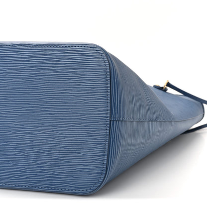 Epi Neverfull MM Denim Blue