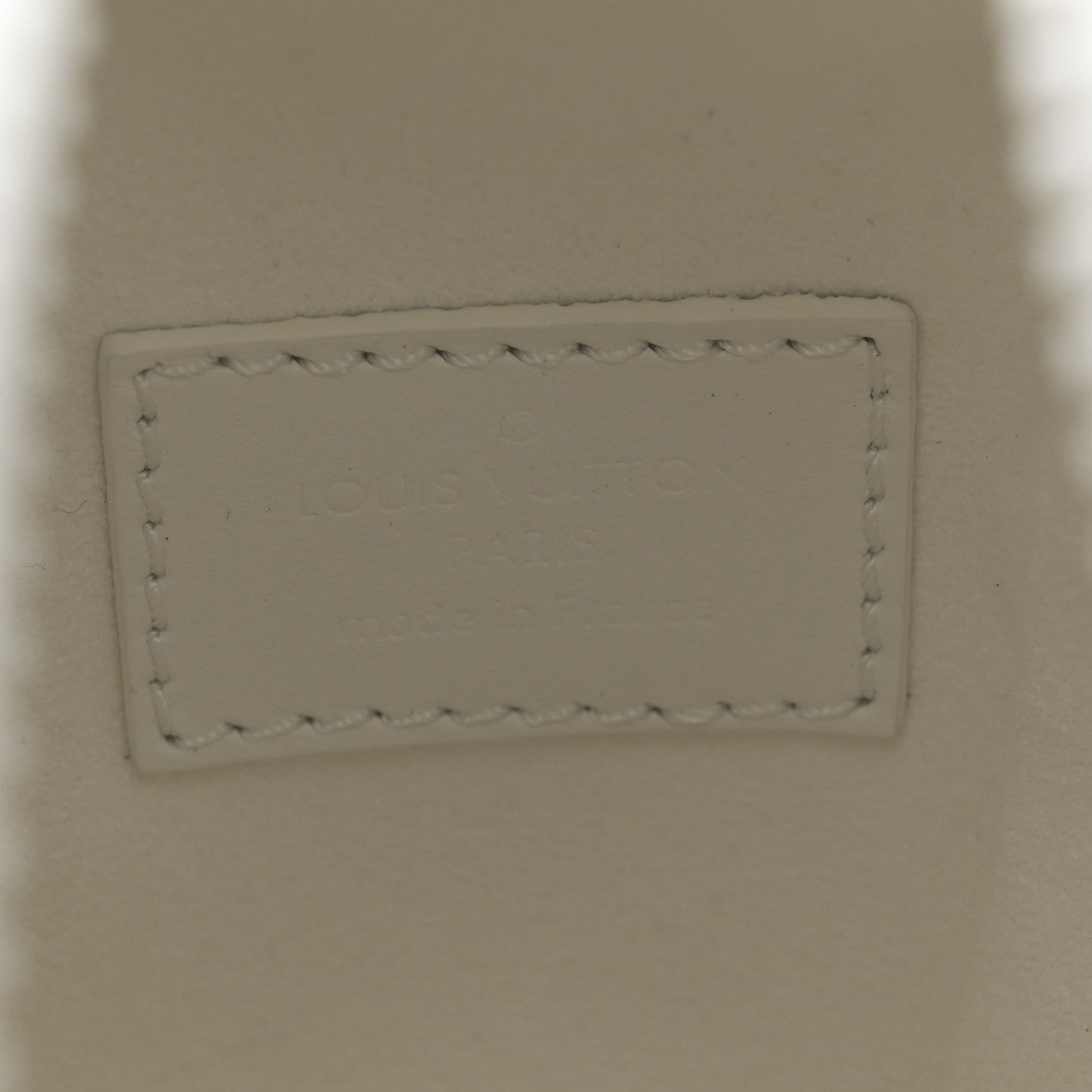 Calfskin Side Trunk PM Off White