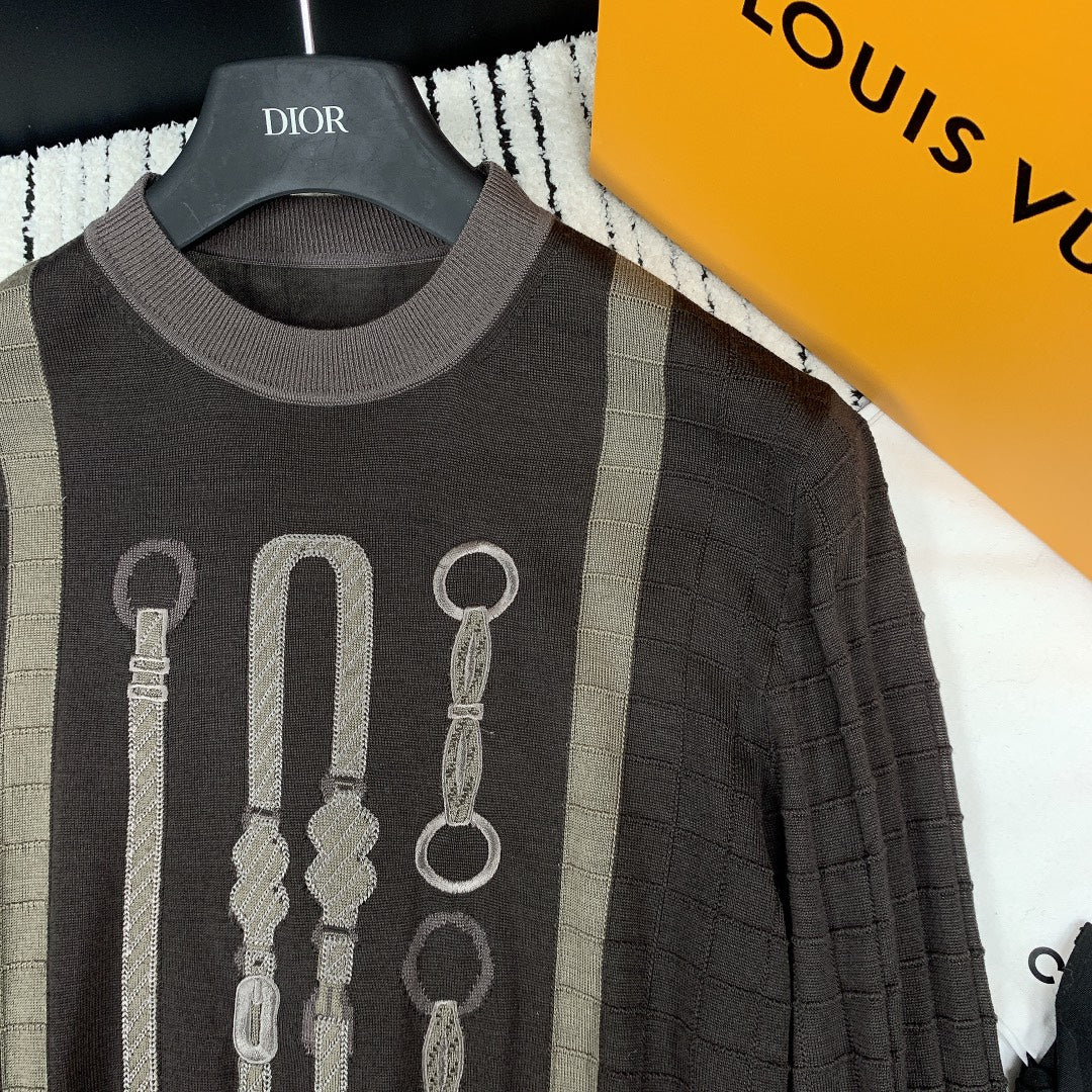 HM 25 Round Neck Knit Sweater 228047