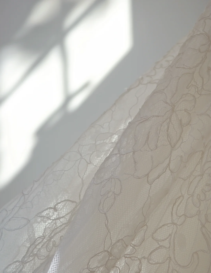 Princess Off The Shoulder White Lace Bridal Gown Long Wedding Dress