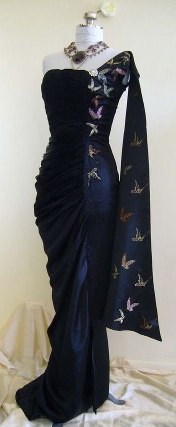 One Shoulder Elegant Long Prom Dress Pleated Evening Dress fg8312