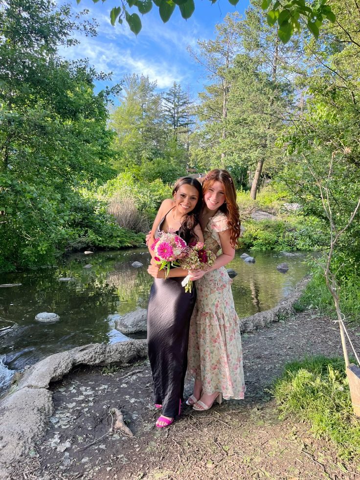 Pretty A-Line Floral Chiffon Long Party Dress Beautiful Senior Prom Dress, D930