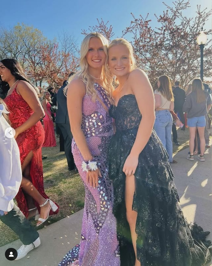 Dark Navy Sweetheart A-Line Lace Tiered Long Party Dress Senior Prom Dress, D779