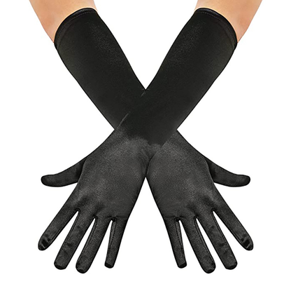 Satin Satin Stretch Wedding Gloves Holiday Party Dinner Dress Gloves     S6218