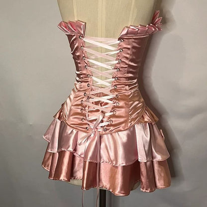 New Arrival Strapless Pink Homecoming Dress Party Dress    fg7564