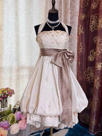 A Line Birthday Outfit Short Evening Dress Short Party Dress Vintage Homecoming Dress   fg8087