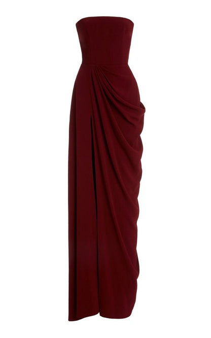 Women s Strapless Gown Formal Evening Party Gowns