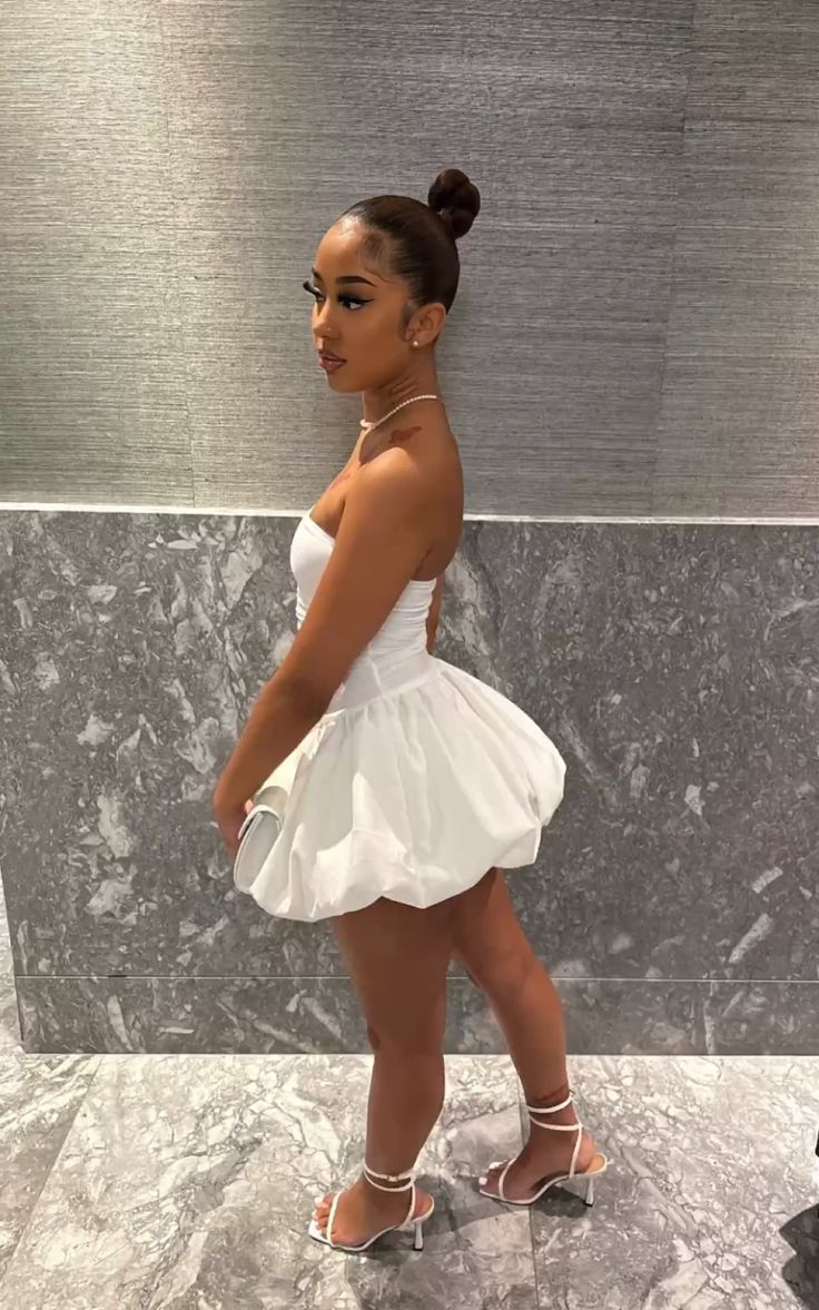 A Line White Homecoming Dress Short Evening Dress Cocktail Dresses Short Party Dress   fg7919