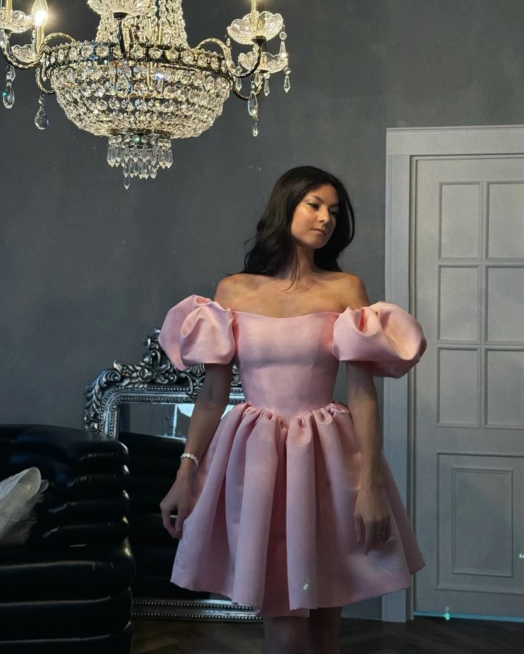 A Line Pink Short Evening Dress Cocktail Dresses Short Party Dress    fg7851