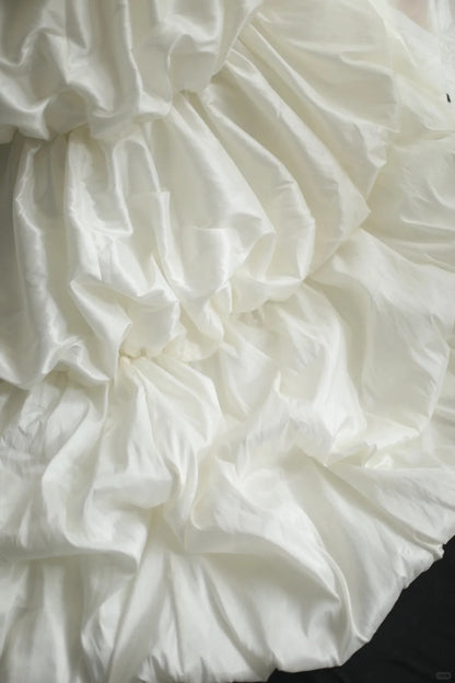White Party Dress Long Evening Dress Princess Wedding Dress    fg8110