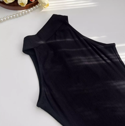 New Chinese style design slim step by step lotus black fishtail dress for women R0275