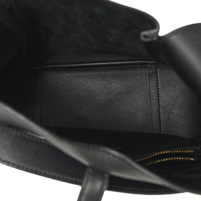 Smooth Calfskin Small Le 5 A 7 Soft Hobo Black