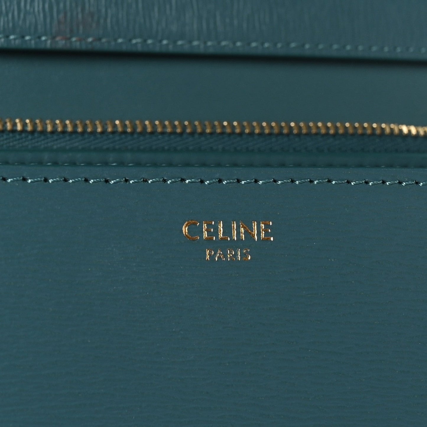 Liege Calfskin Medium Classic Box Flap Bag Blue Slate