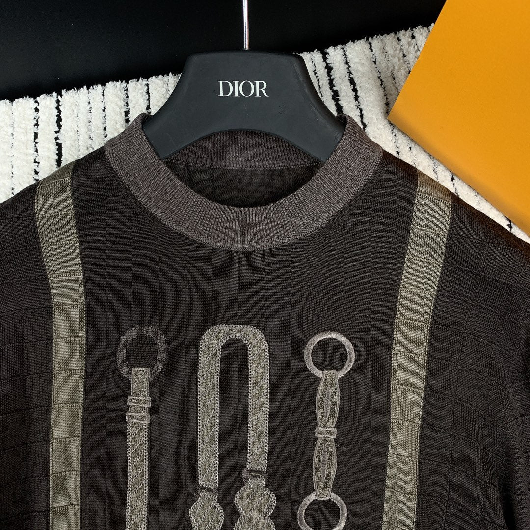 HM 25 Round Neck Knit Sweater 228047