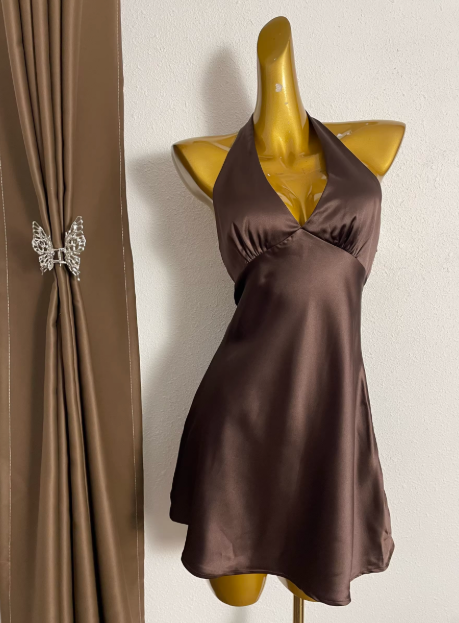 Sexy Short Prom Dress Halter Cocktial Dress Birthday Party Dress Date Dress   D4638