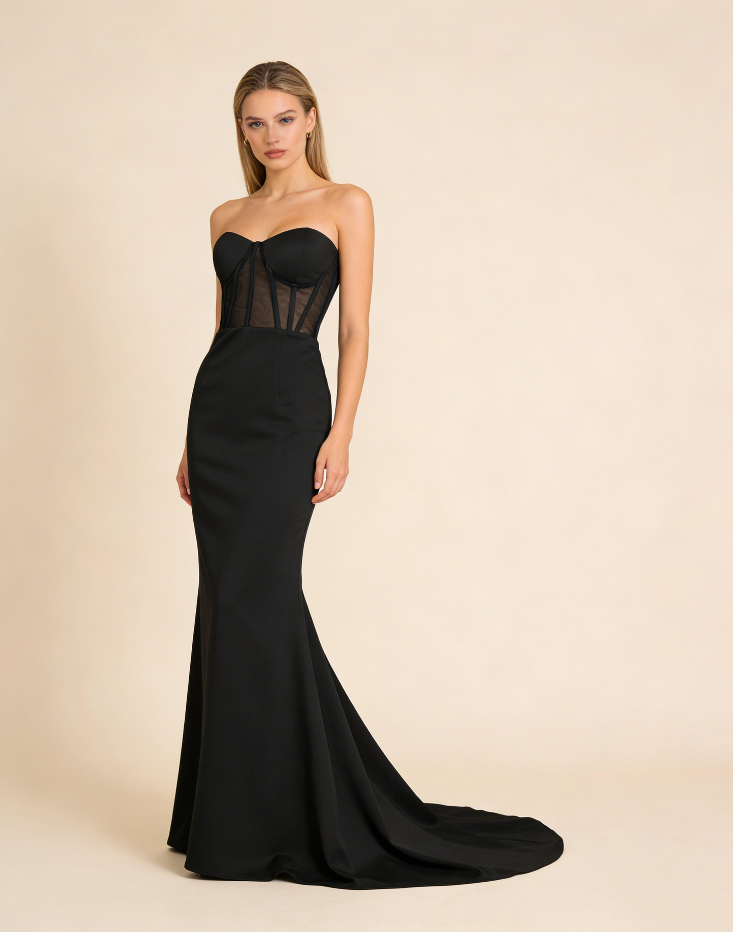 Newest Prom Dress Black Sweetheart Mermaid Cocktial Dress Birthday Party Dress Evening Dress   D4639