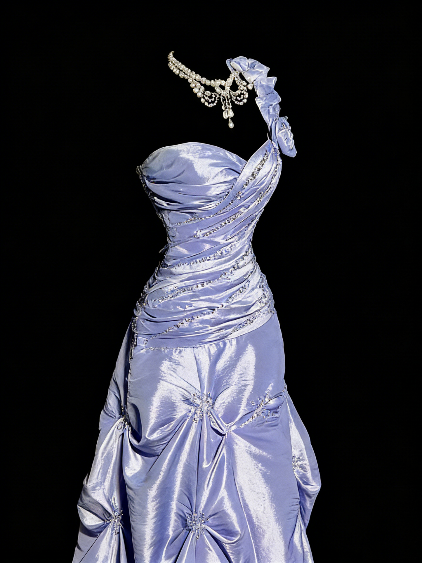 Stunning Prom Dress Lilac One Shoulder Pleated Formal Dress Evening Dresses Gala Dress      D4667