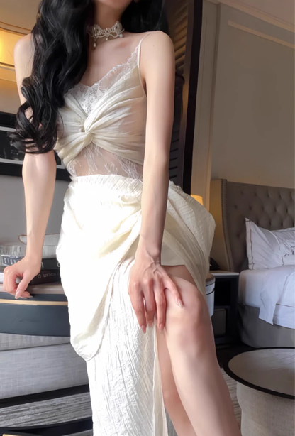 Lace prom dress evening dress sexy birthday dress    S5938