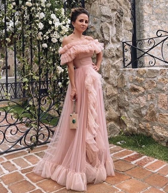 Pink Formal Occasion Dresses Evening Gowns