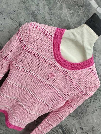 CC 25 Striped Sweater Tencel 283776