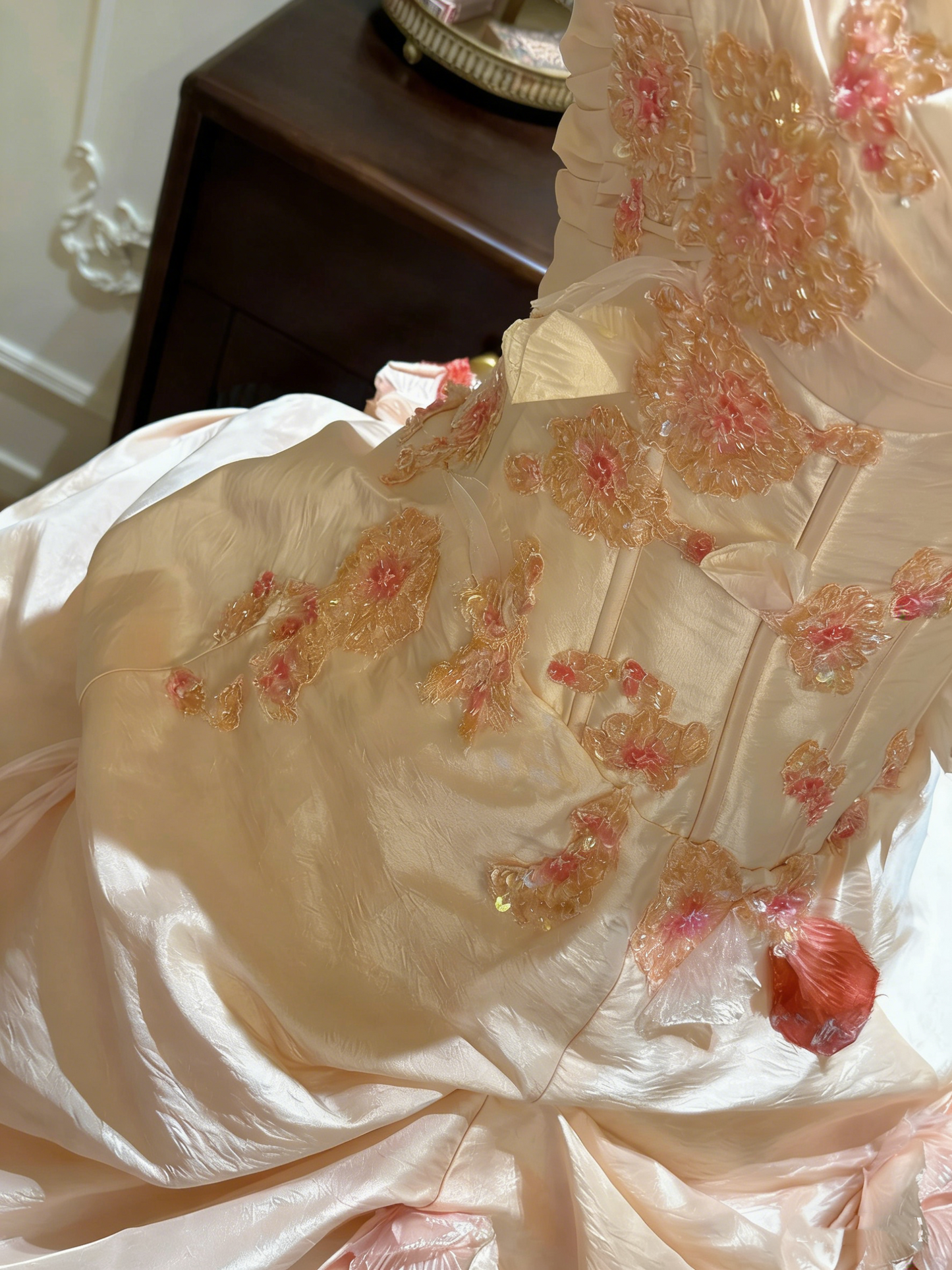 Pretty Ball Gown Sweetheart Pleated Evening Dress Quinceanera Dress 18th Birthday Prom Gown       D5324