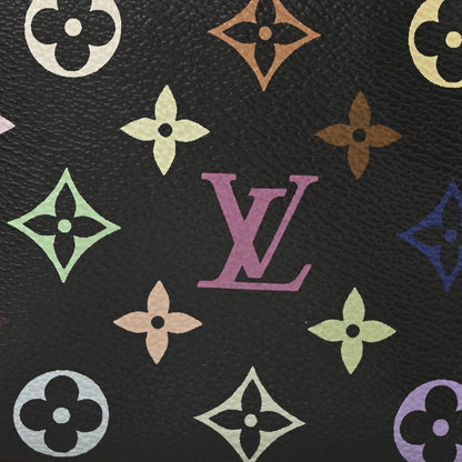 Monogram Multicolor Pochette Accessories Black