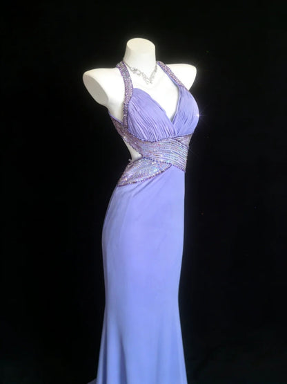 Elegant Prom Dress Straps Pleated Tulle Gala Dress Evening Dress Formal Gown      D5421