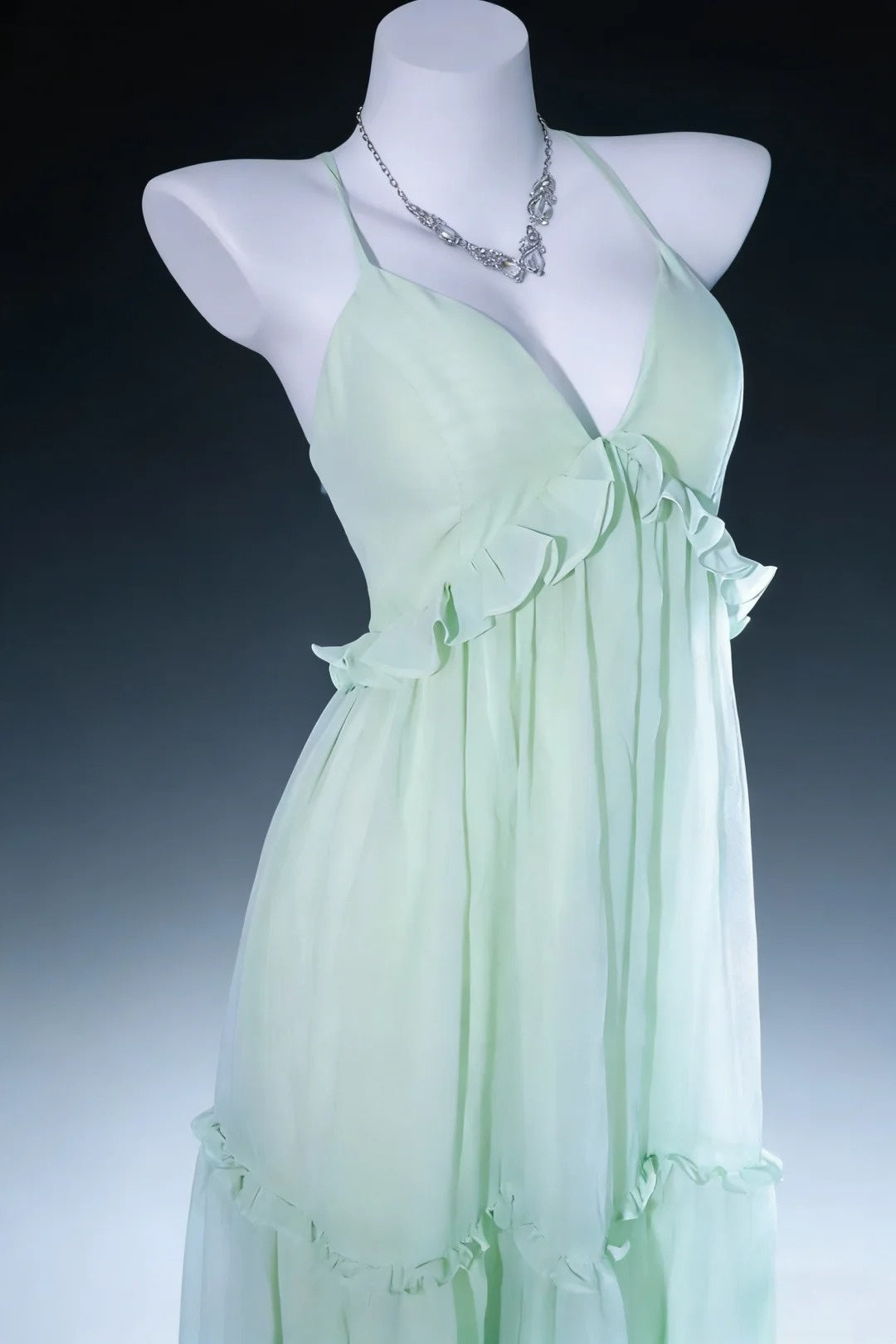 Fashion Prom Dress V-neck Backless Gala Dress Evening Dress Formal Gown      D5462