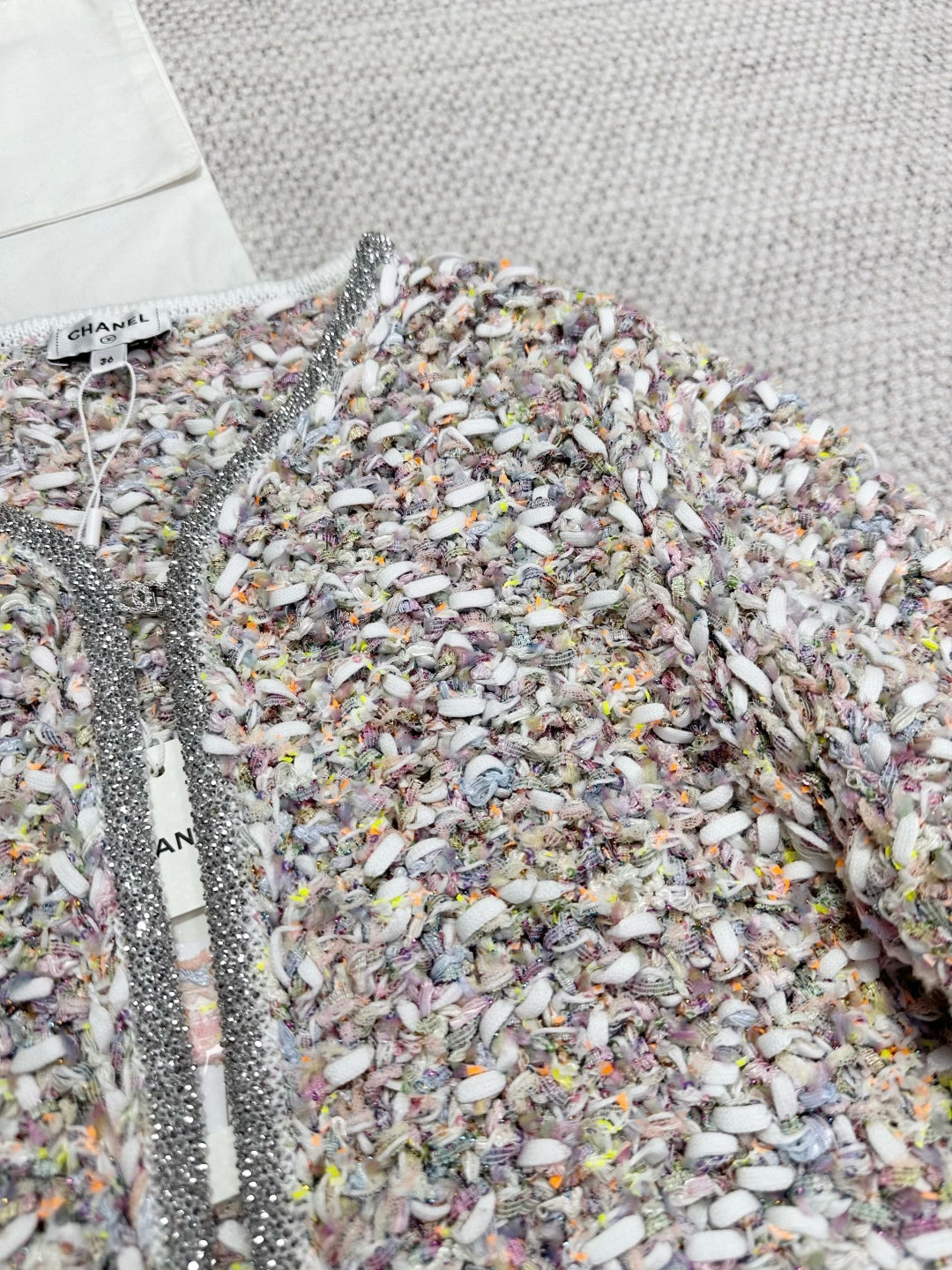 CC 25 Diamond Cardigan Multicolor Cotton Polyamide Viscose