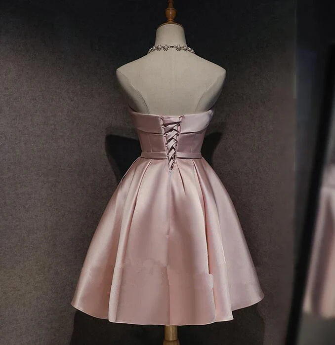 Pink Short Prom Dress,mini Prom Dress,fashion Homecomig Dress,sexy Party Dress     S3759
