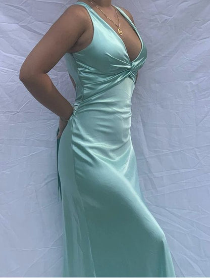 Simple prom dress Evening Gown Party Dress
