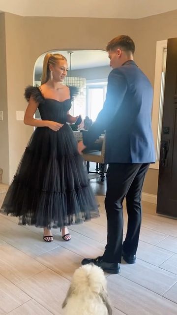 Black Prom Dress Evening Gown
