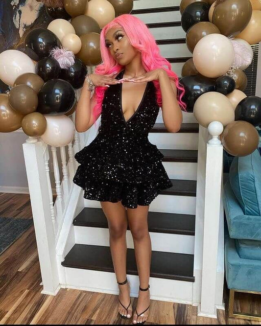 Gorgeous Black Short Homecoming Dress Party Dress        S2889