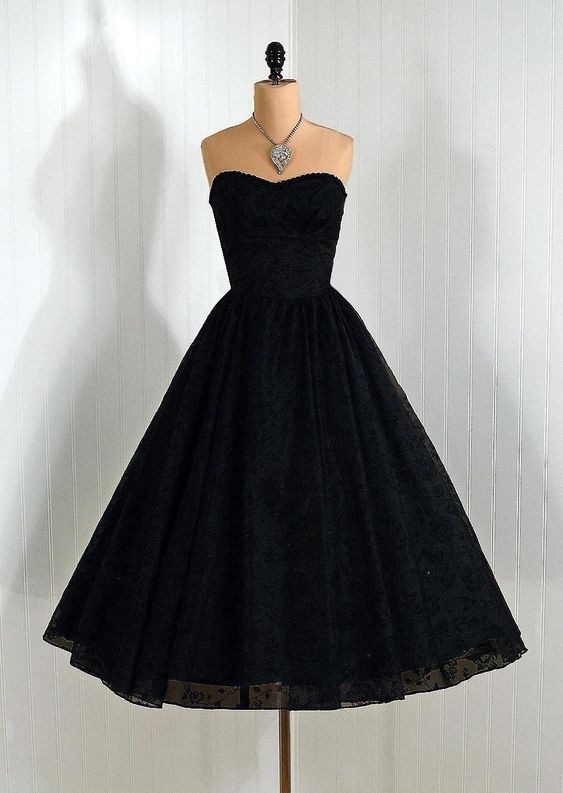 Black Homecoming Dress Party Dress      S2764