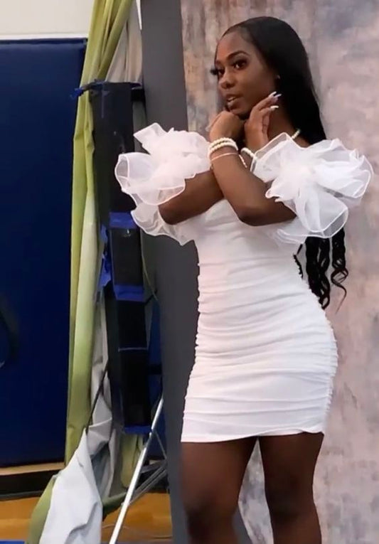 Black Girl Homecoming Dress Short Party Gown