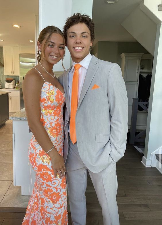 Sexy Spaghetti Straps Mermaid Prom Dress Formal Gown