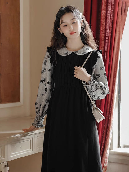 Women's Long Sleeve Dress    S3463