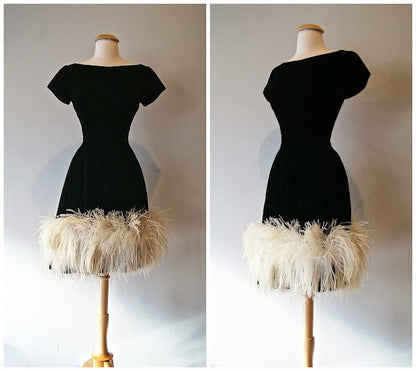 Black Short Party Gown Homecoming Dress
