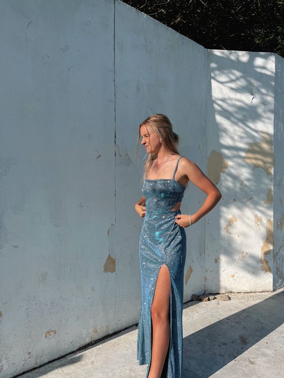 Long Formal Gown Simple Party Dresses