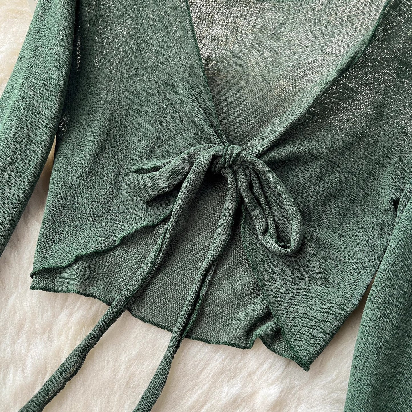 sexy suit for women long-sleeved cardigan jacket + irregular skirt two-piece set   S4592