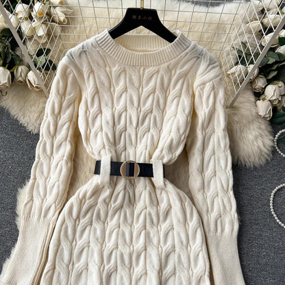 knitted dress for women     S4593
