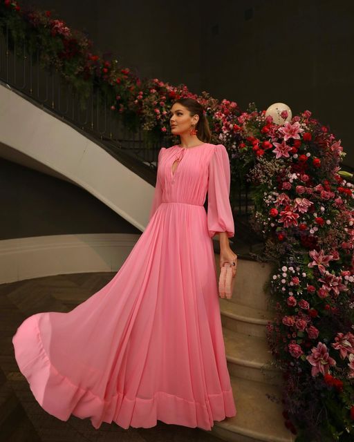 Pink Prom Dresses Formal Dress Evening Dress Dance Dresses Party Gown