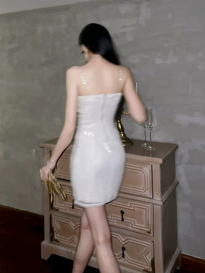 Sexy Shinny Short Evening Dress Cocktail Dresses Short Birthday Party Dress   fg7890