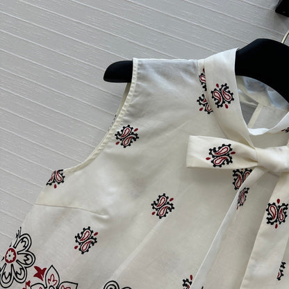 MIUMIU SLEEVELESS TOP AND SKIRT SET 264447