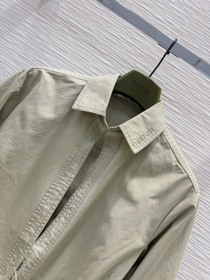 Gucci 25 Shirt Green Cotton