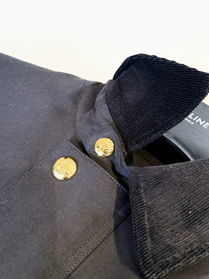 CELINE 25S SHORT-SLEEVE WINDBREAKER 0077