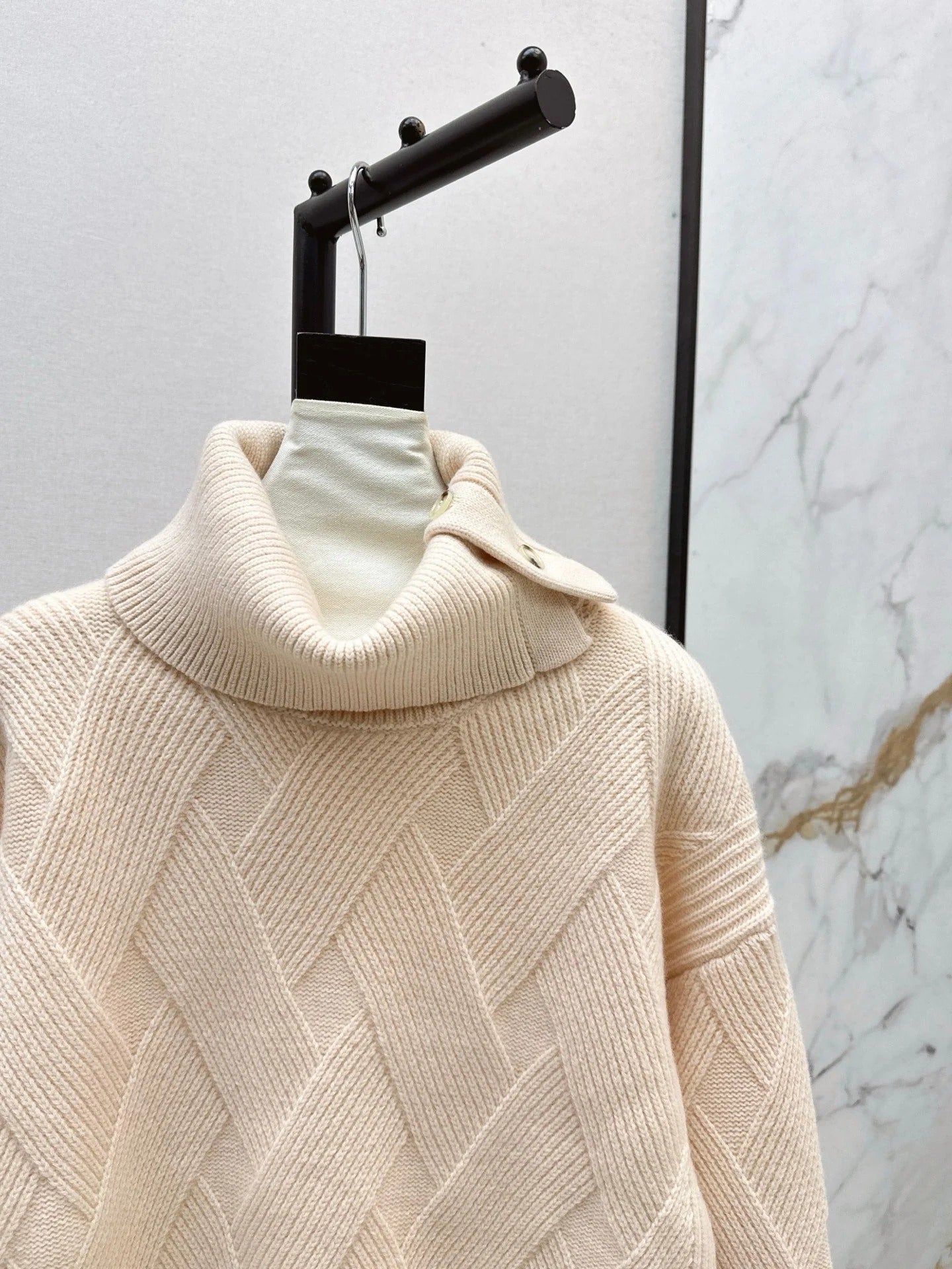 HERMES 25S TURTLENECK SWEATER 020