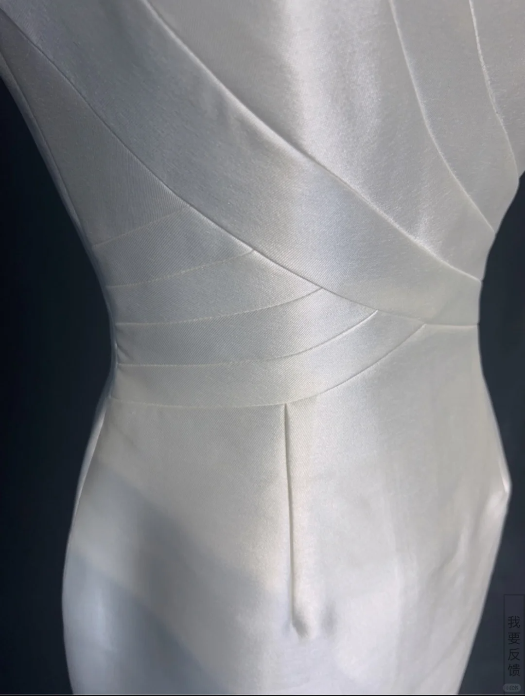 Classic Bridal Gown Sheath Short Satin White Wedding Dresses Minimalist Bridal Gowns DP1692